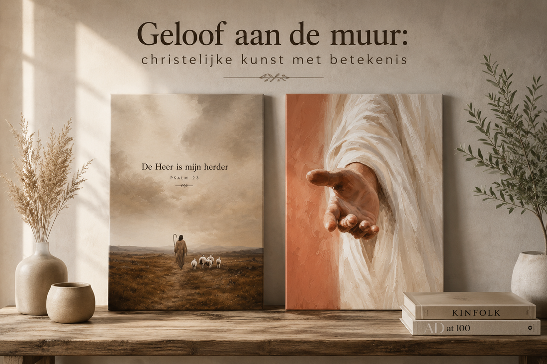 Christelijke symbolen en hun betekenis: het kruis, de duif en de uitgestrekte hand